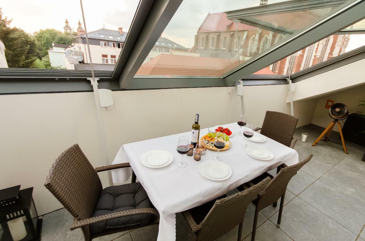 Central Penthouse With Terrace Krakkó Kültér fotó